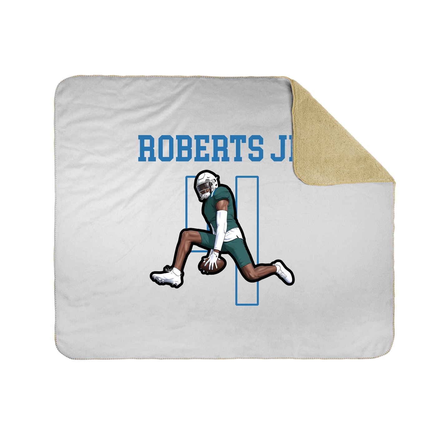 50x60 Sherpa Lined Throw Blanket