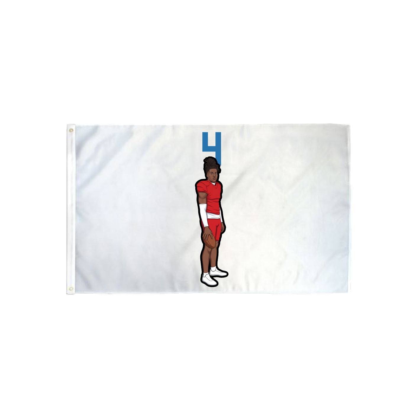 3x5 Flag — Number Top in Classic
