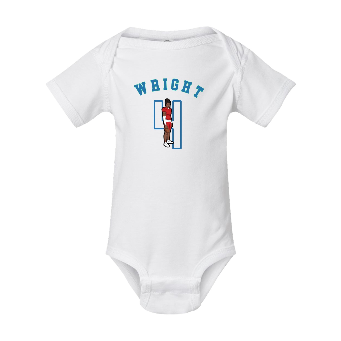 Baby Onesie — Shirsey Arch in White