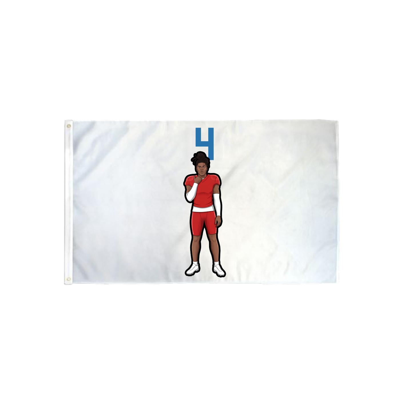 3x5 Flag — Number Top in Classic