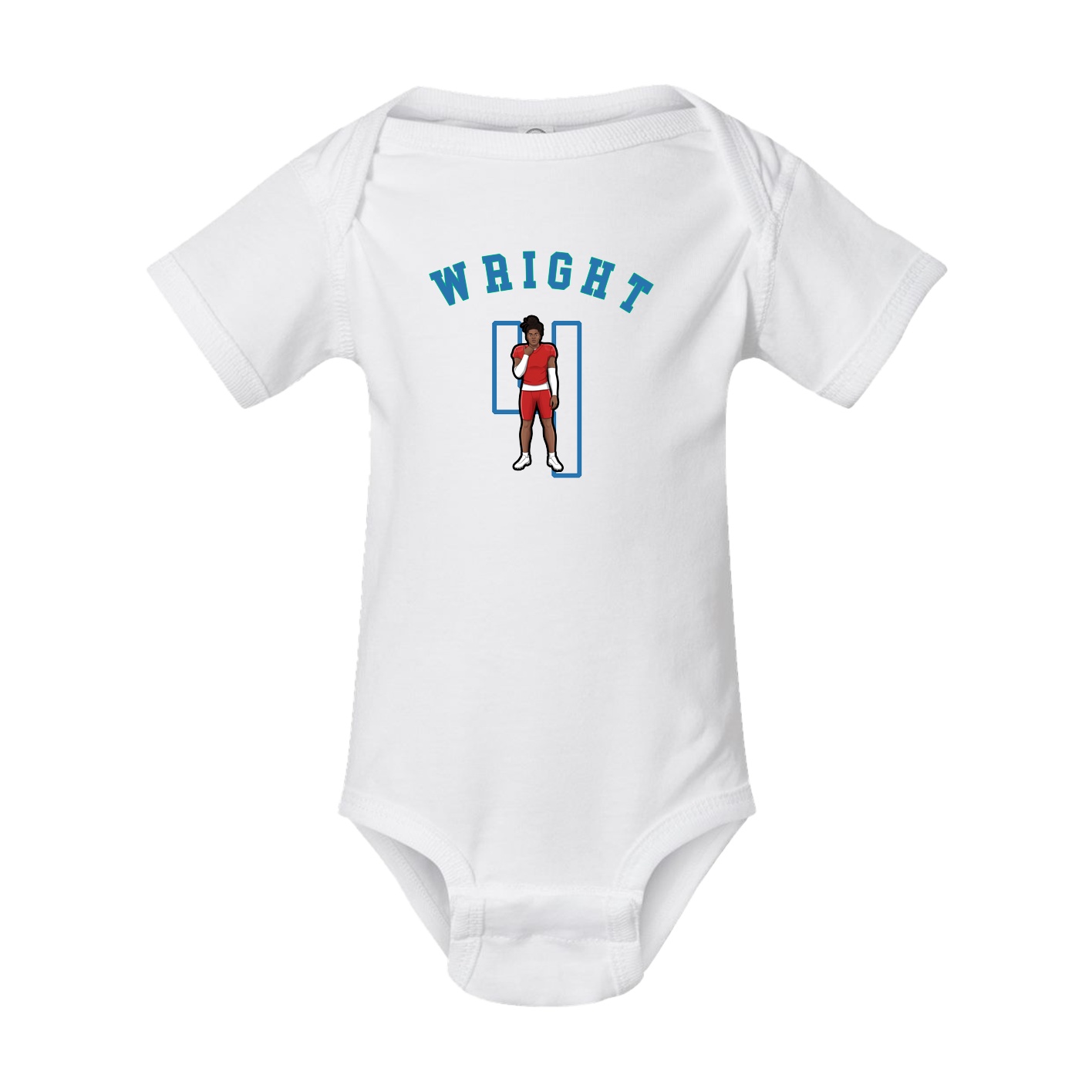 Baby Onesie — Shirsey Arch in White