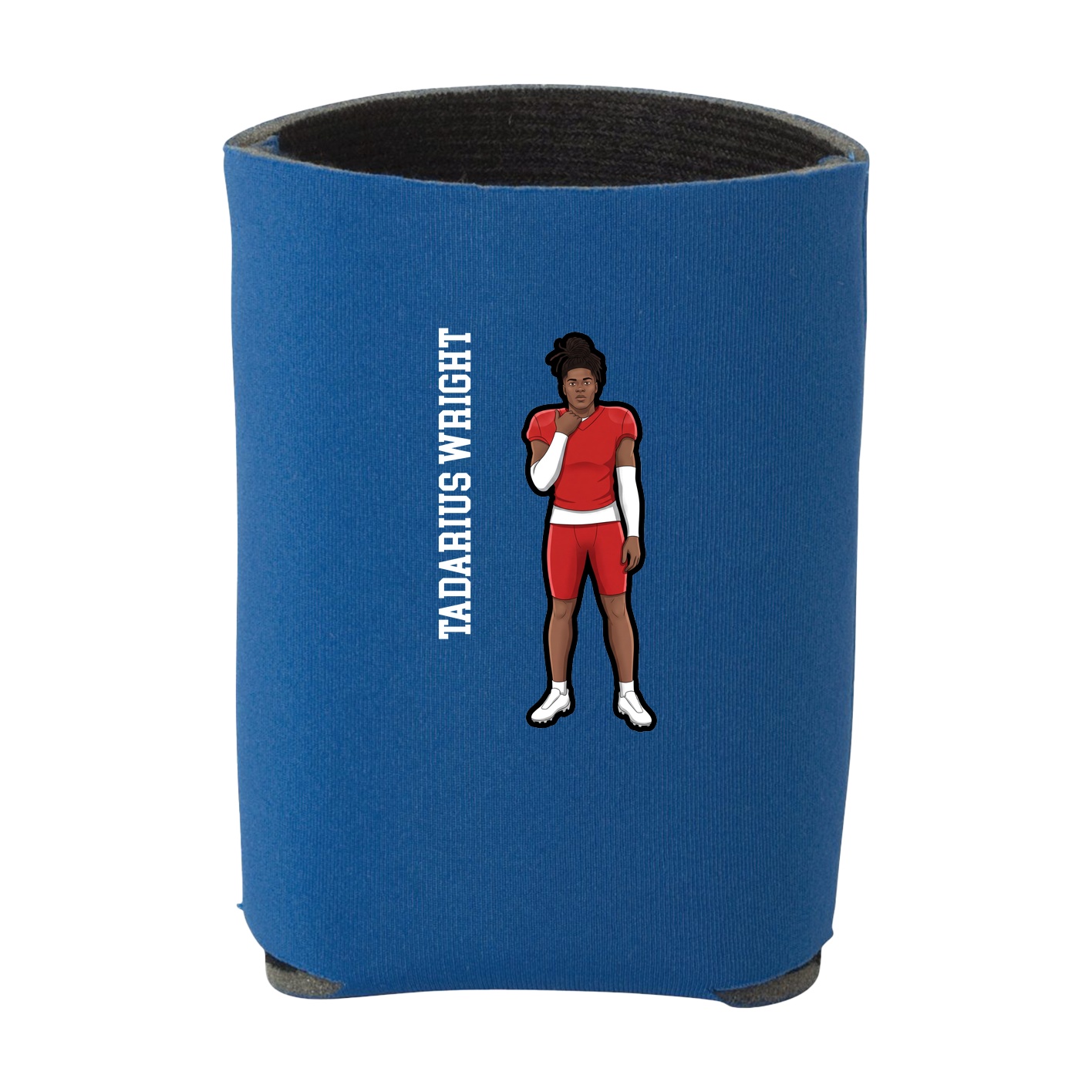Can Holder — Name Vertical in Royal