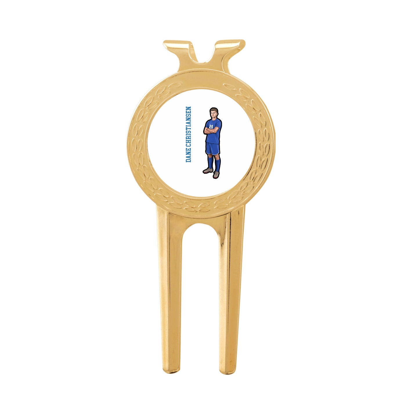 Divot Tool with Ball Marker — Name Vertical in Classic