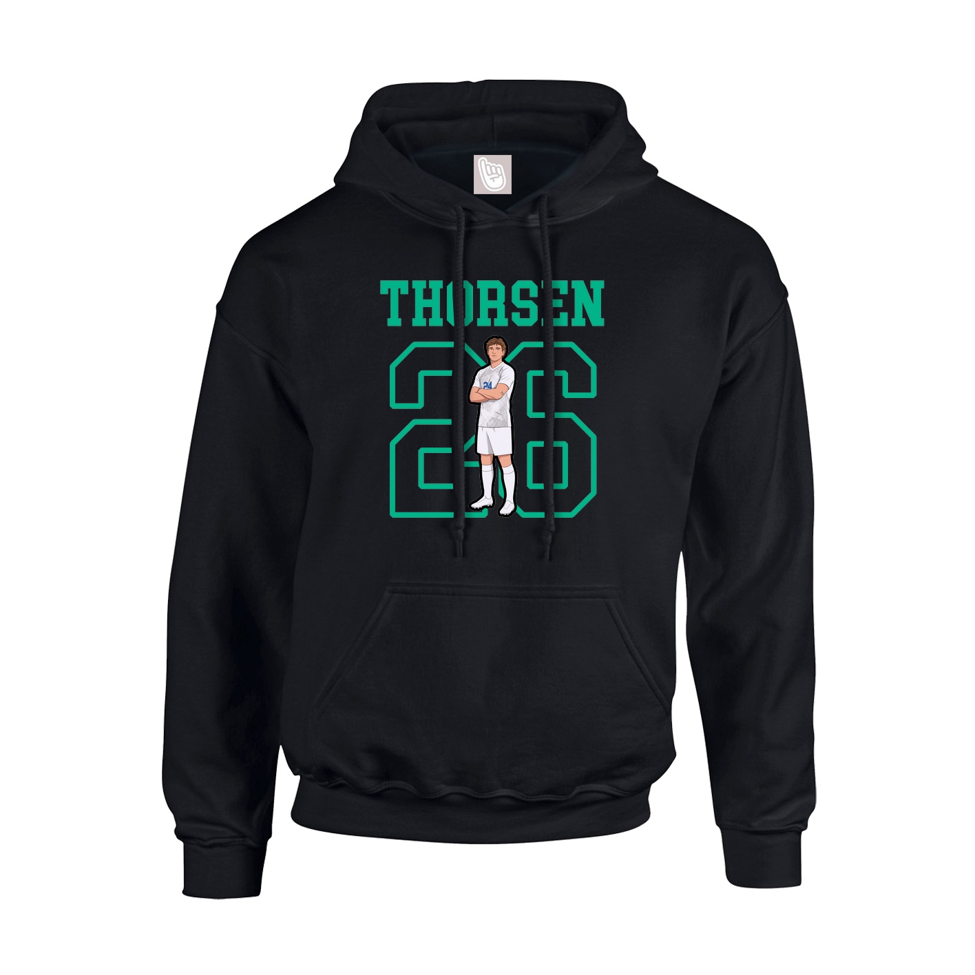 Hoodie — Shirsey in Black