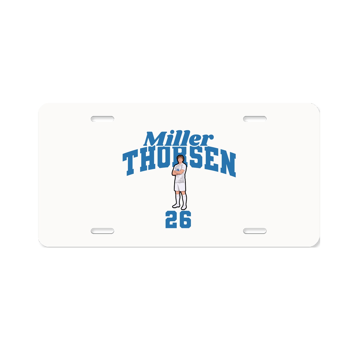 License Plate — Signature Arch in Classic
