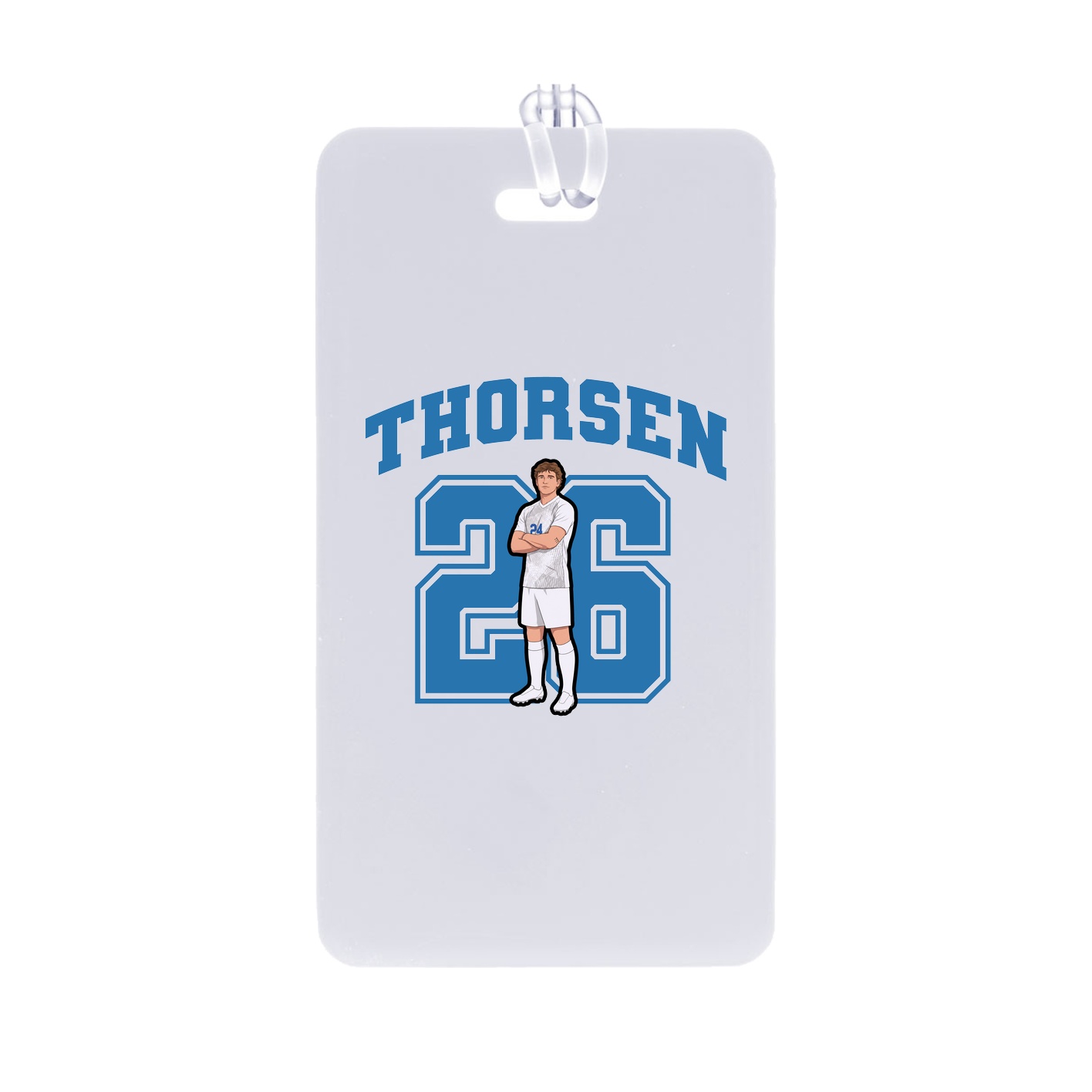Bag Tag — Number in Classic