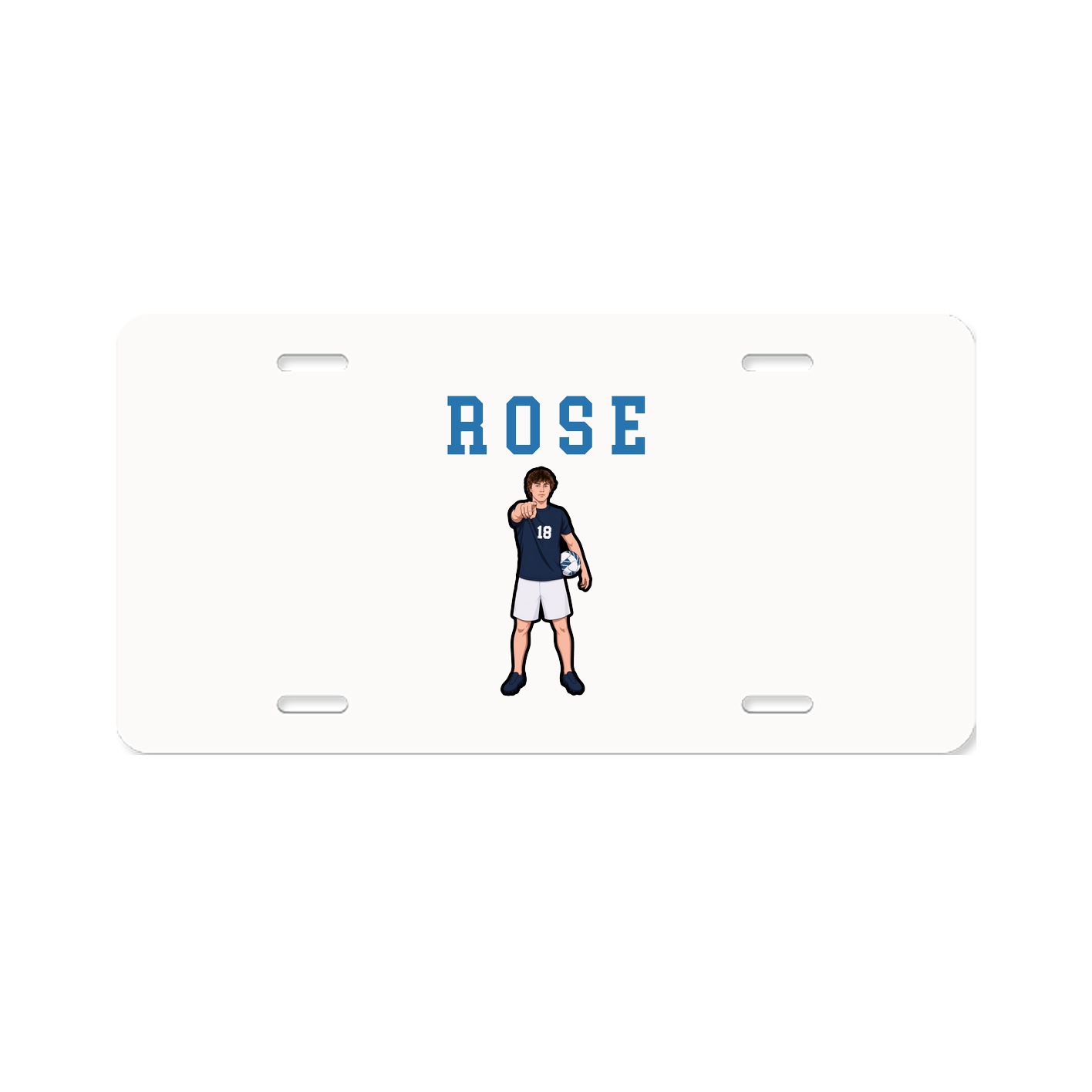License Plate — Shirsey in Classic