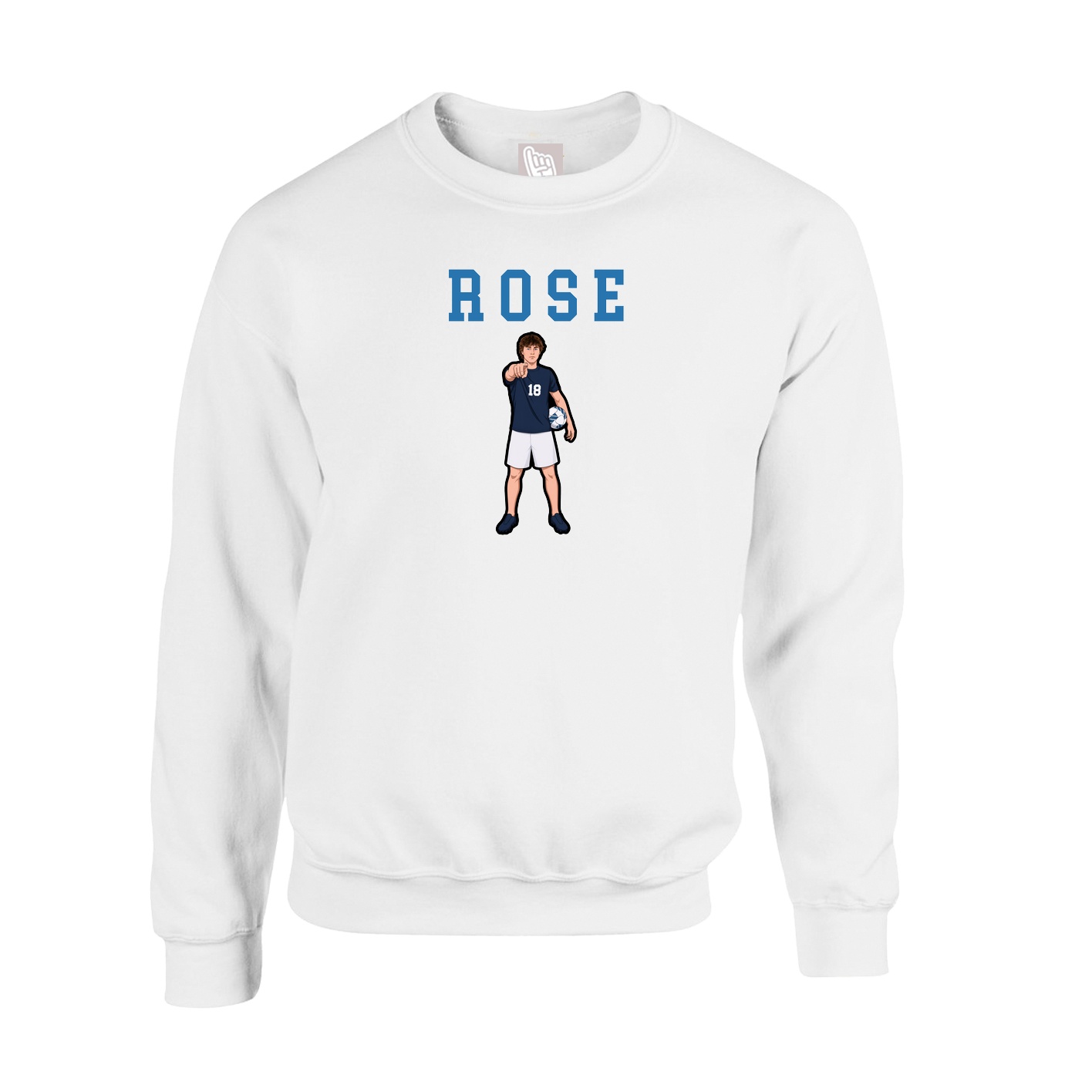 Fleece Crew — Shirsey in White