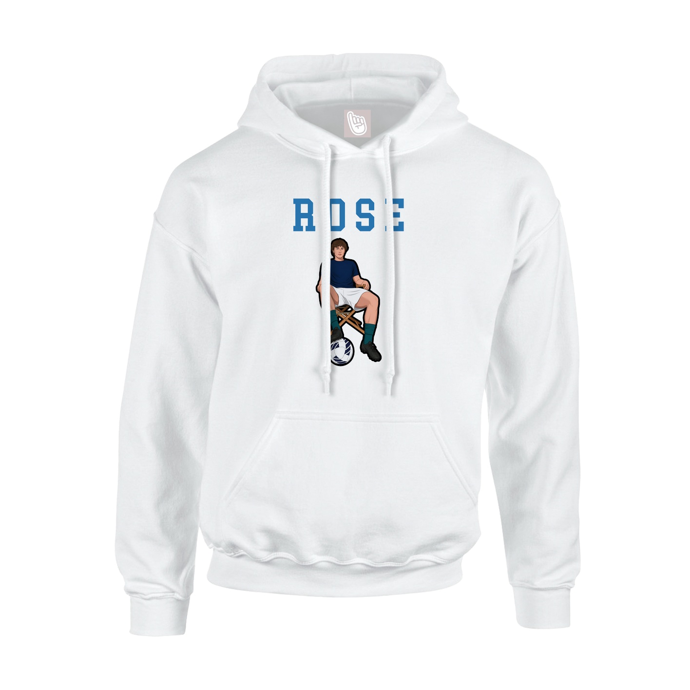 Hoodie — Shirsey in White