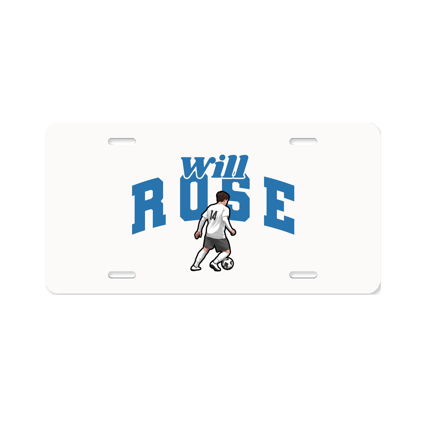 License Plate — Signature Arch in Classic