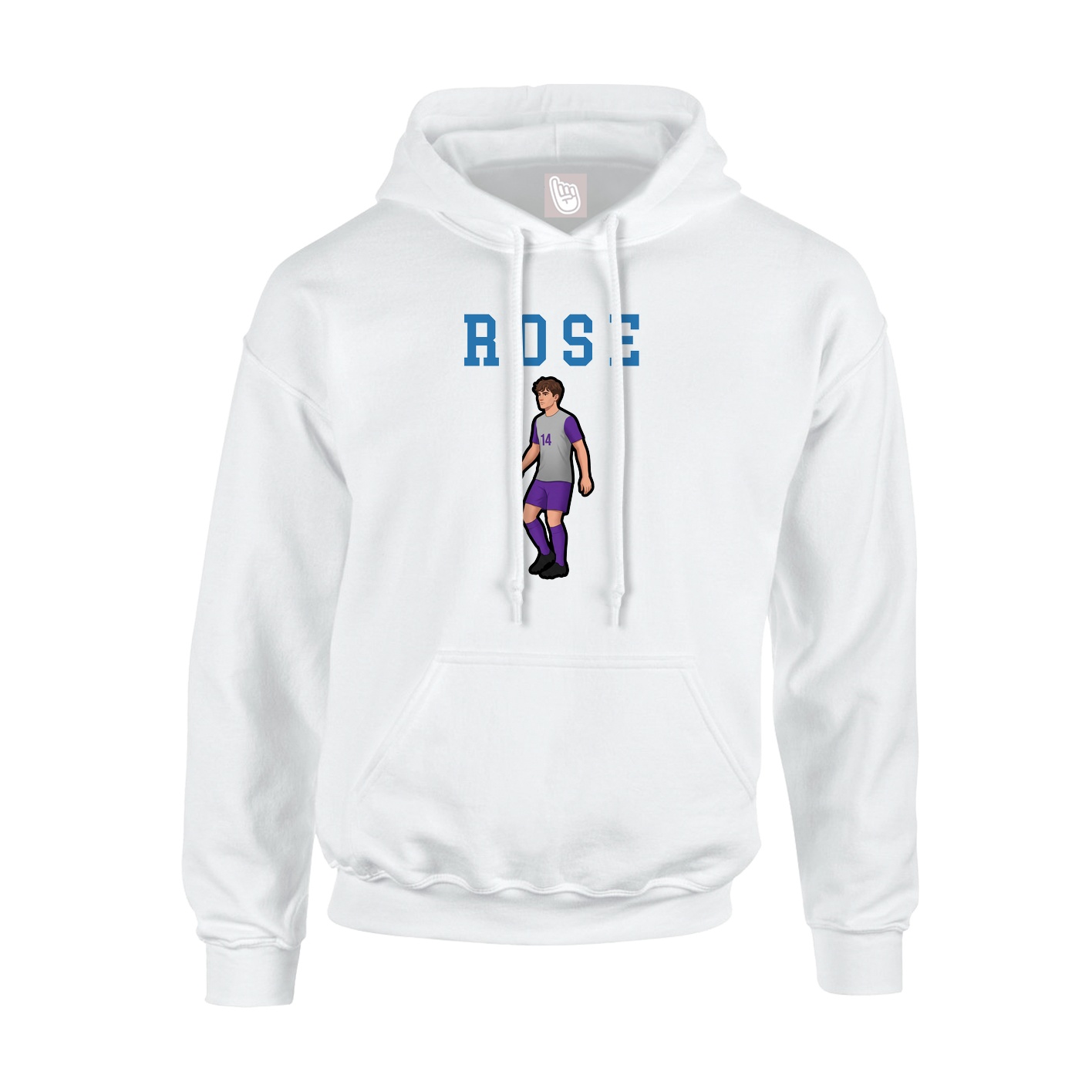 Youth Hoodie — Shirsey in White