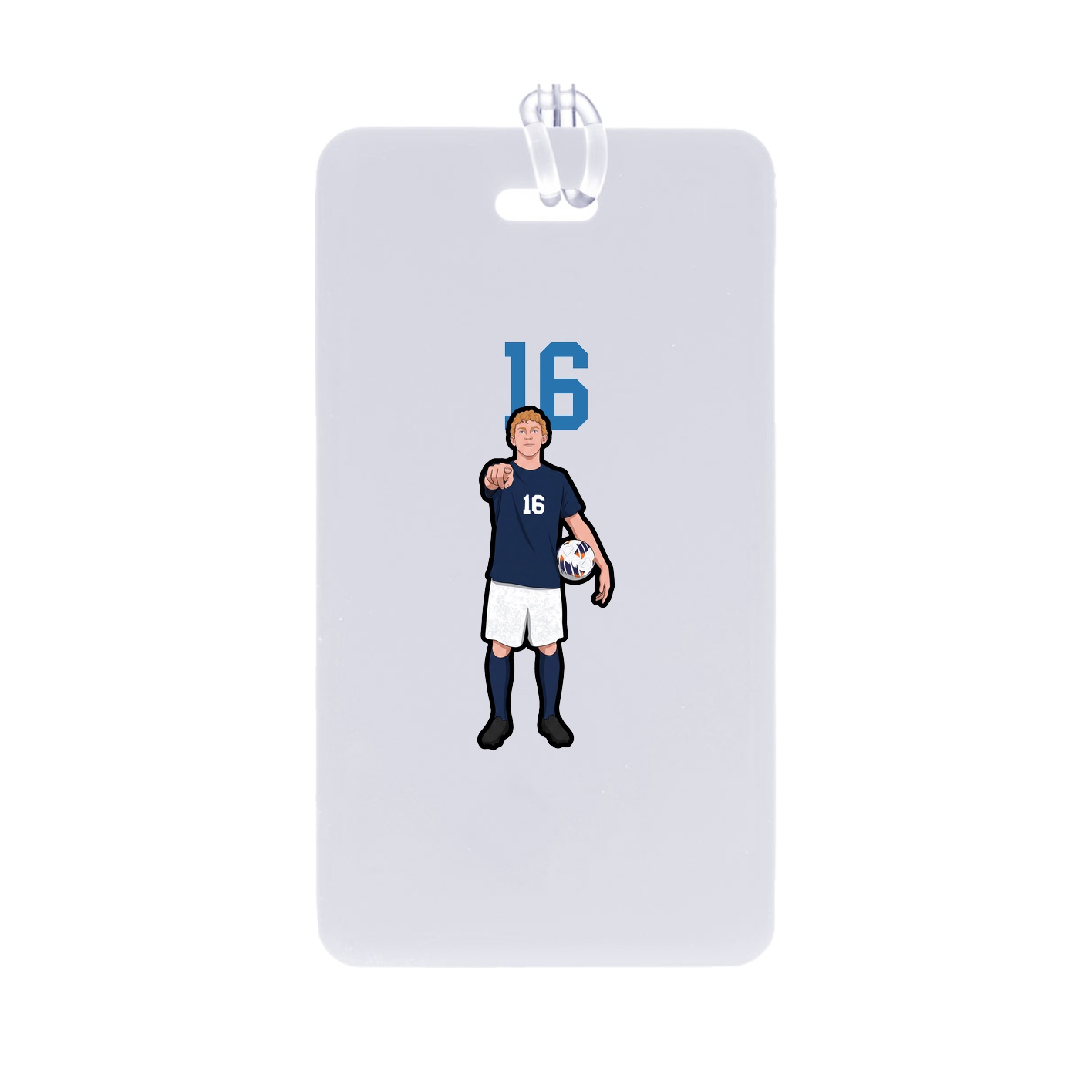 Bag Tag — Number Top in Classic