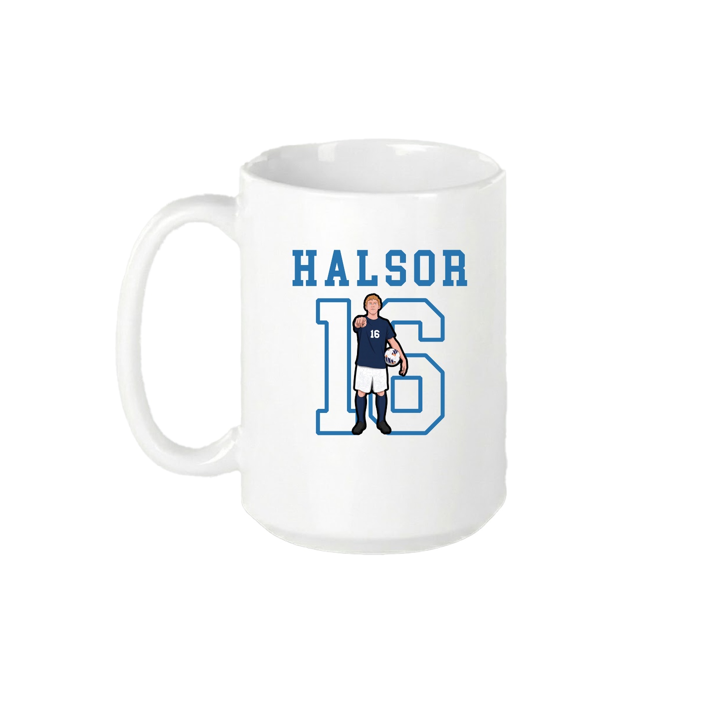 15oz Coffee Mug — Shirsey in White