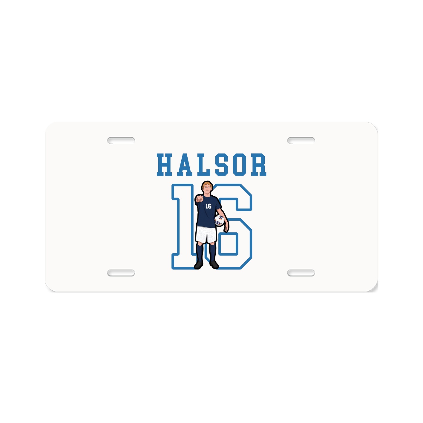 License Plate — Shirsey in Classic