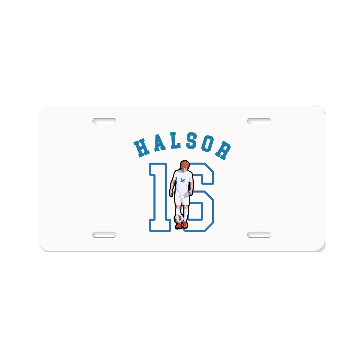 License Plate — Shirsey Arch in Classic