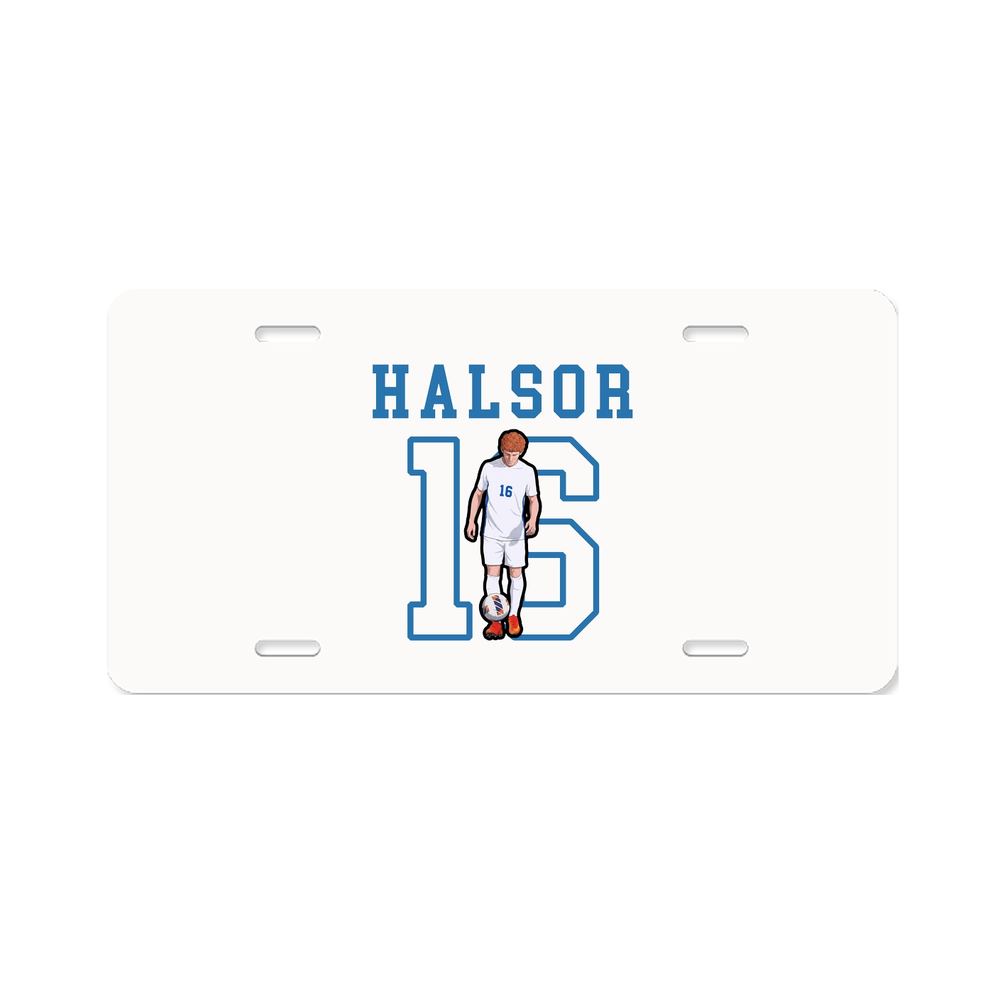 License Plate — Shirsey in Classic
