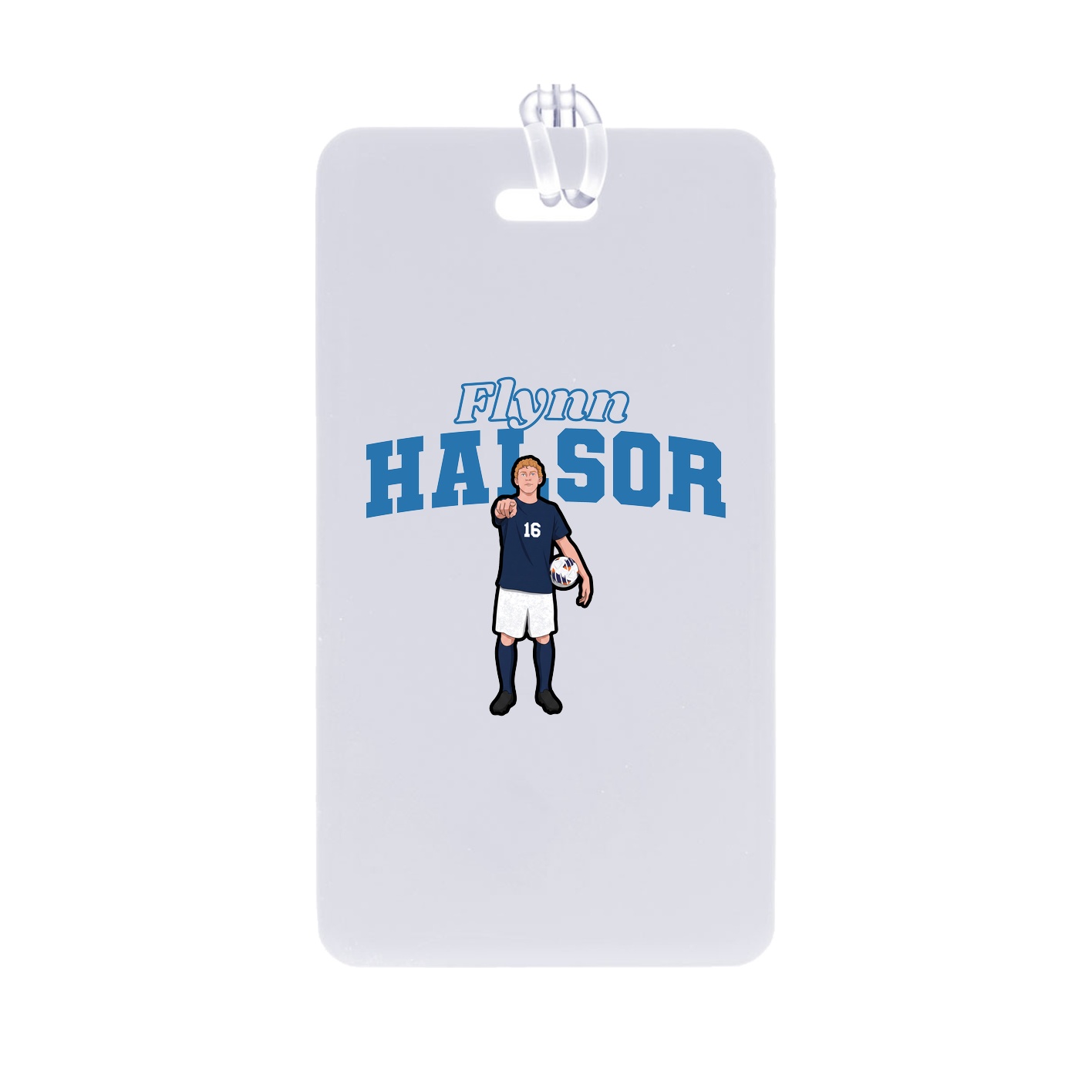 Bag Tag — Name Arch in Classic
