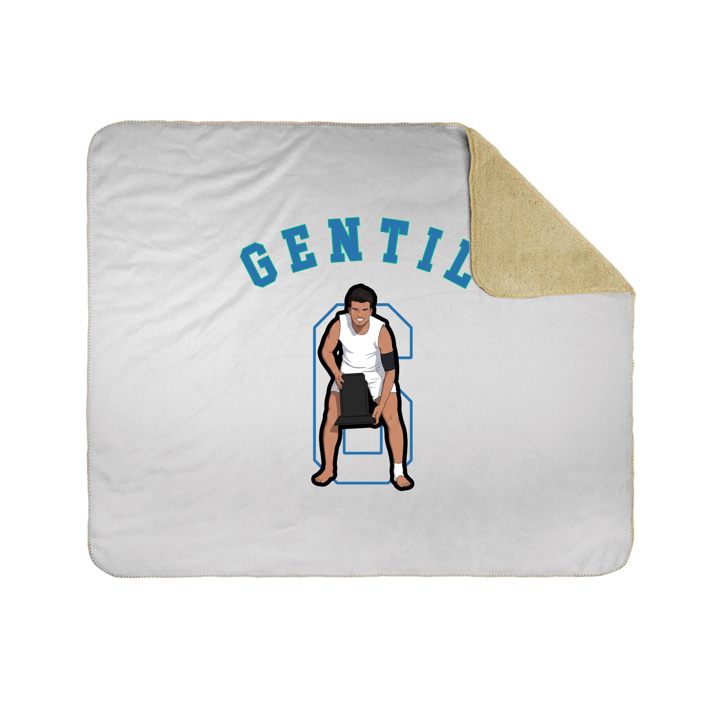 Throw Blanket — Shirsey Arch in White