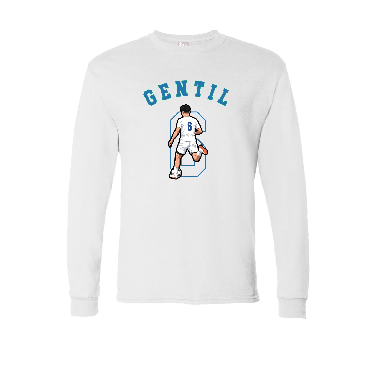 Long Sleeve Tee — Shirsey Arch in White