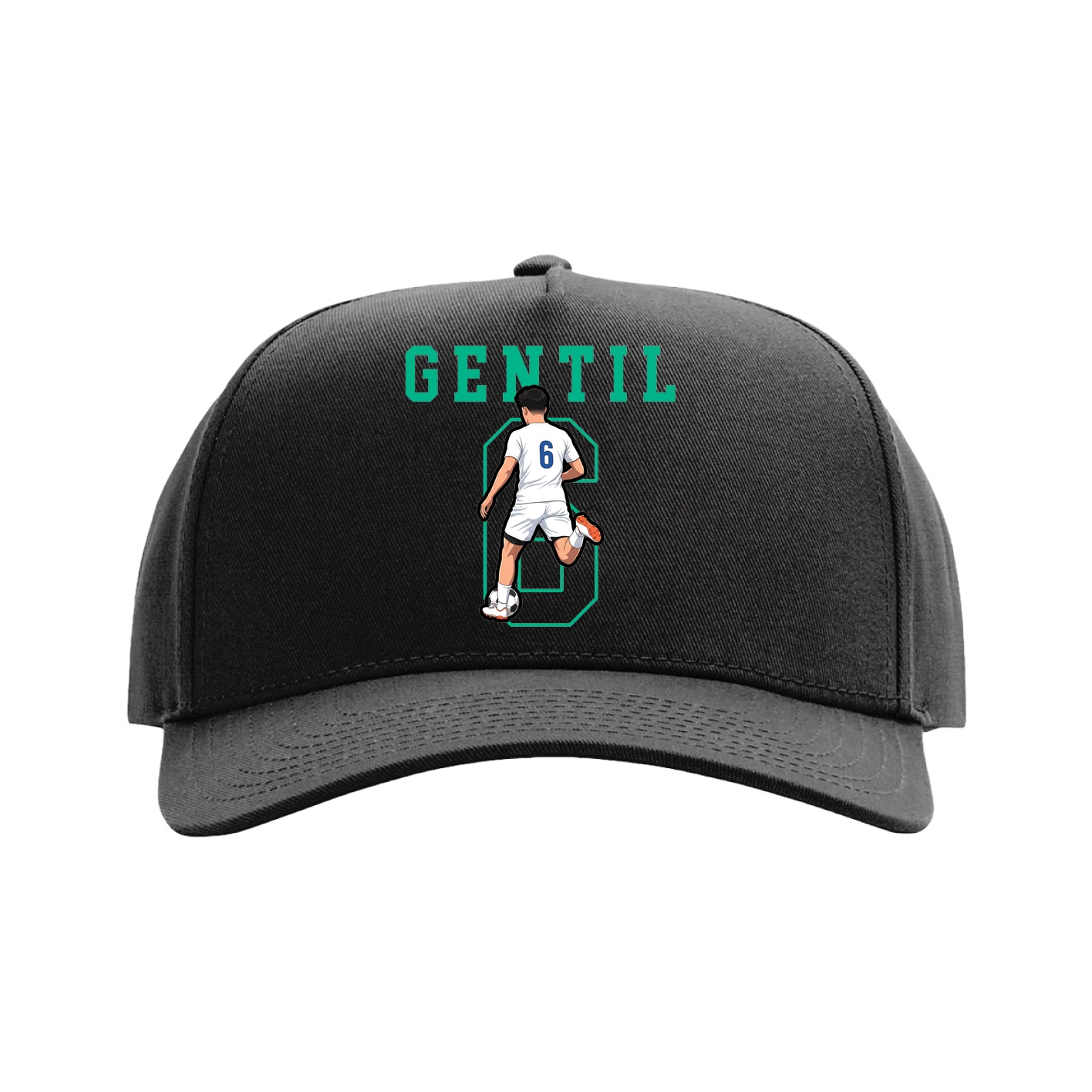 Full Fabric Five-Panel Champ Cap