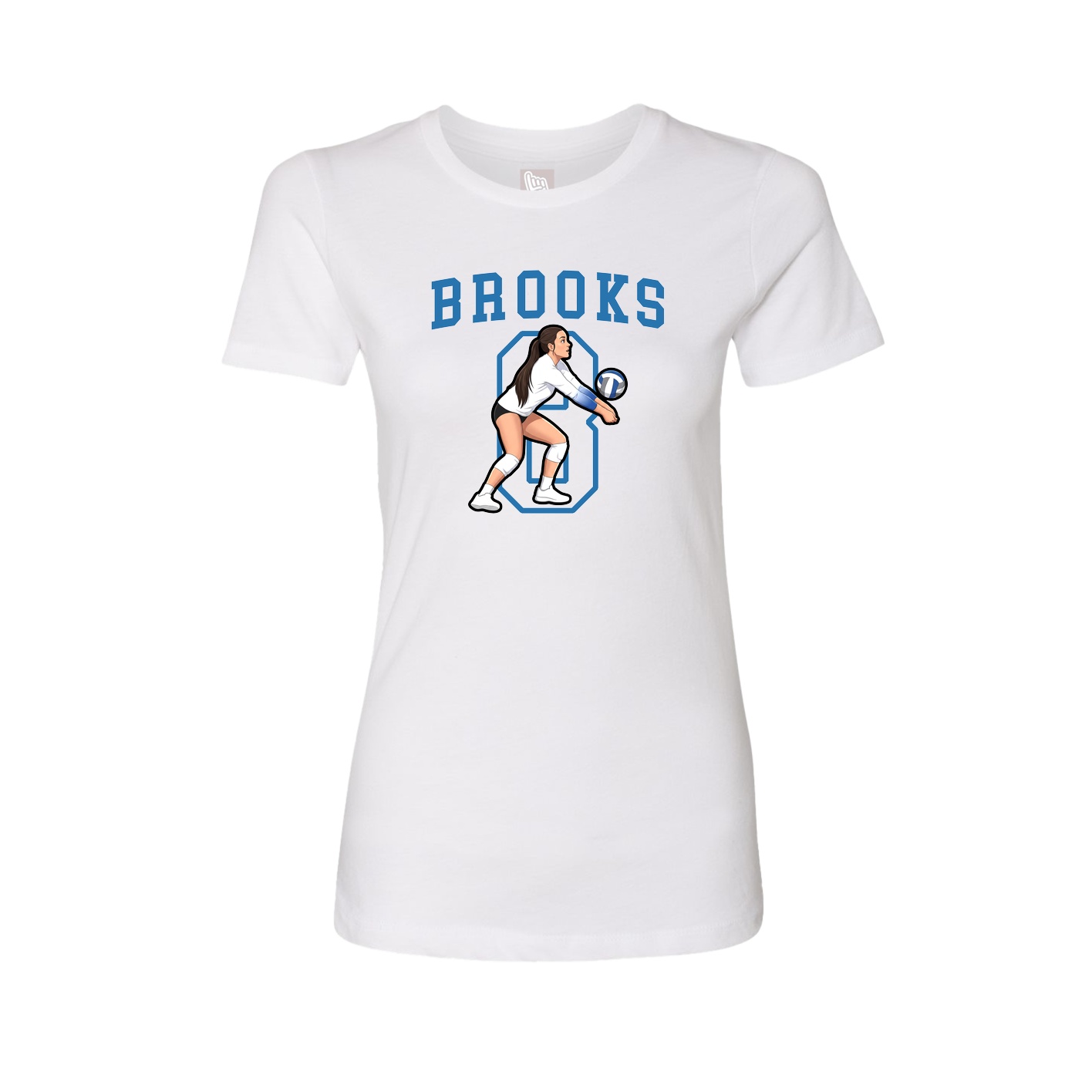 Fitted Women's Tee — Shirsey in White