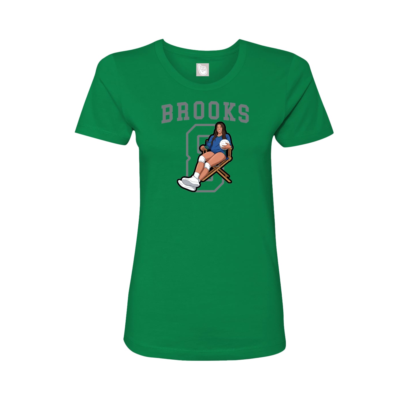 Fitted Women's Tee — Shirsey in Green