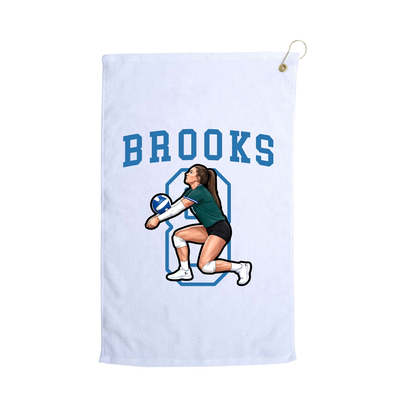 Golf Towel — Shirsey in White