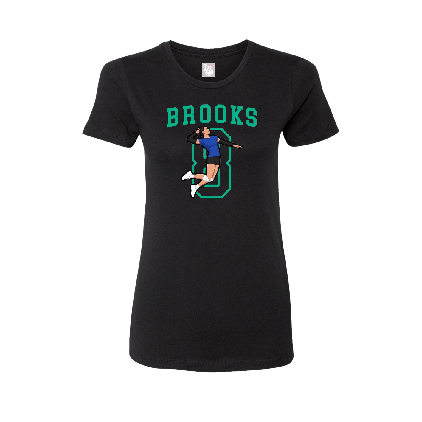 Fitted Women's Tee — Shirsey in Black