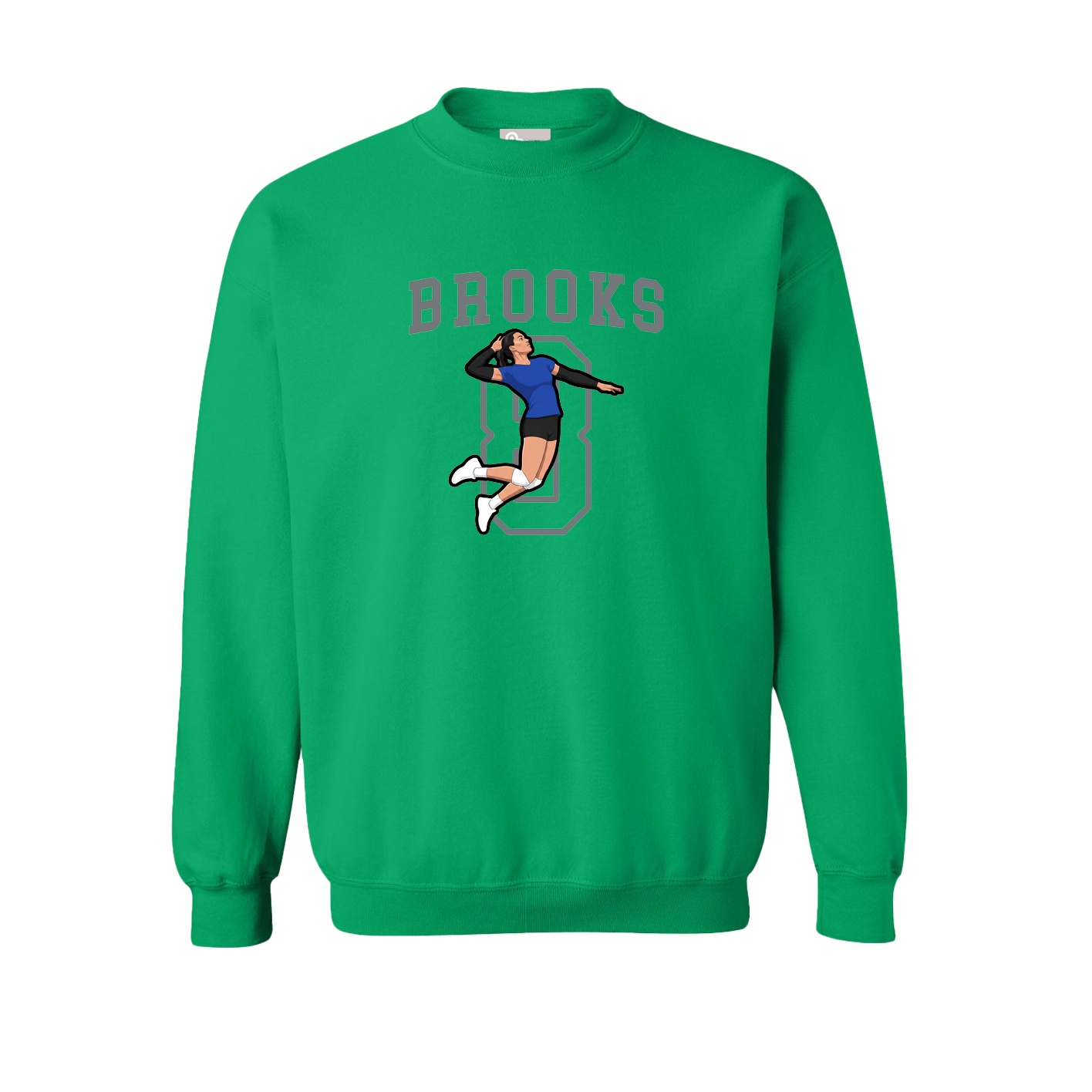 Fleece Crew — Shirsey in Green