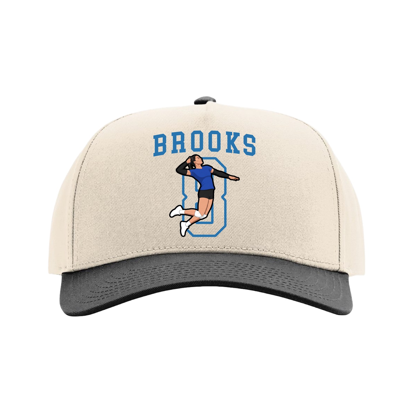 Full Fabric Five-Panel Champ Cap