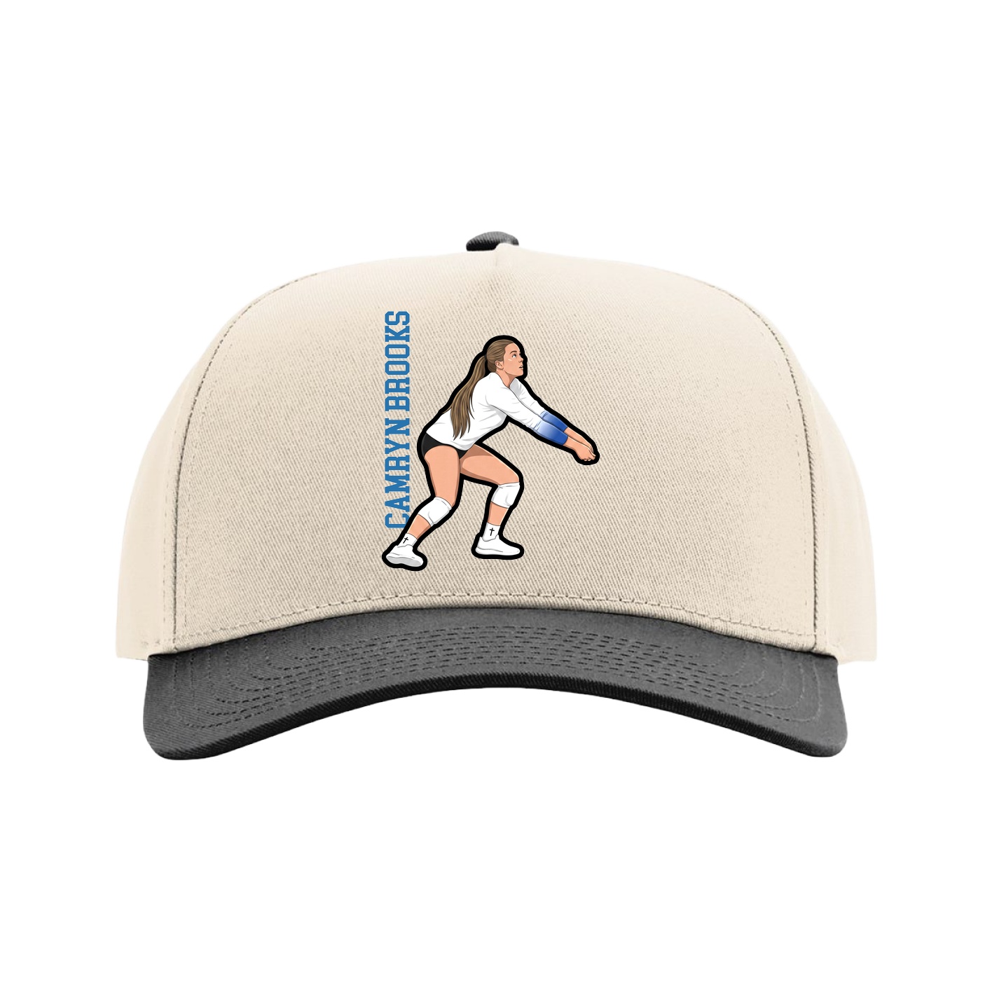 Full Fabric Five-Panel Champ Cap