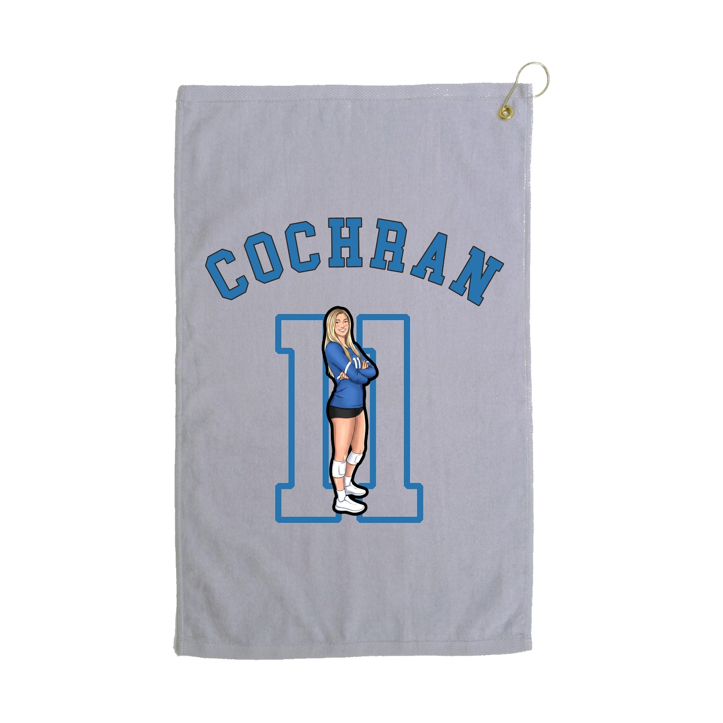 Golf Towel — Shirsey Arch in Grey