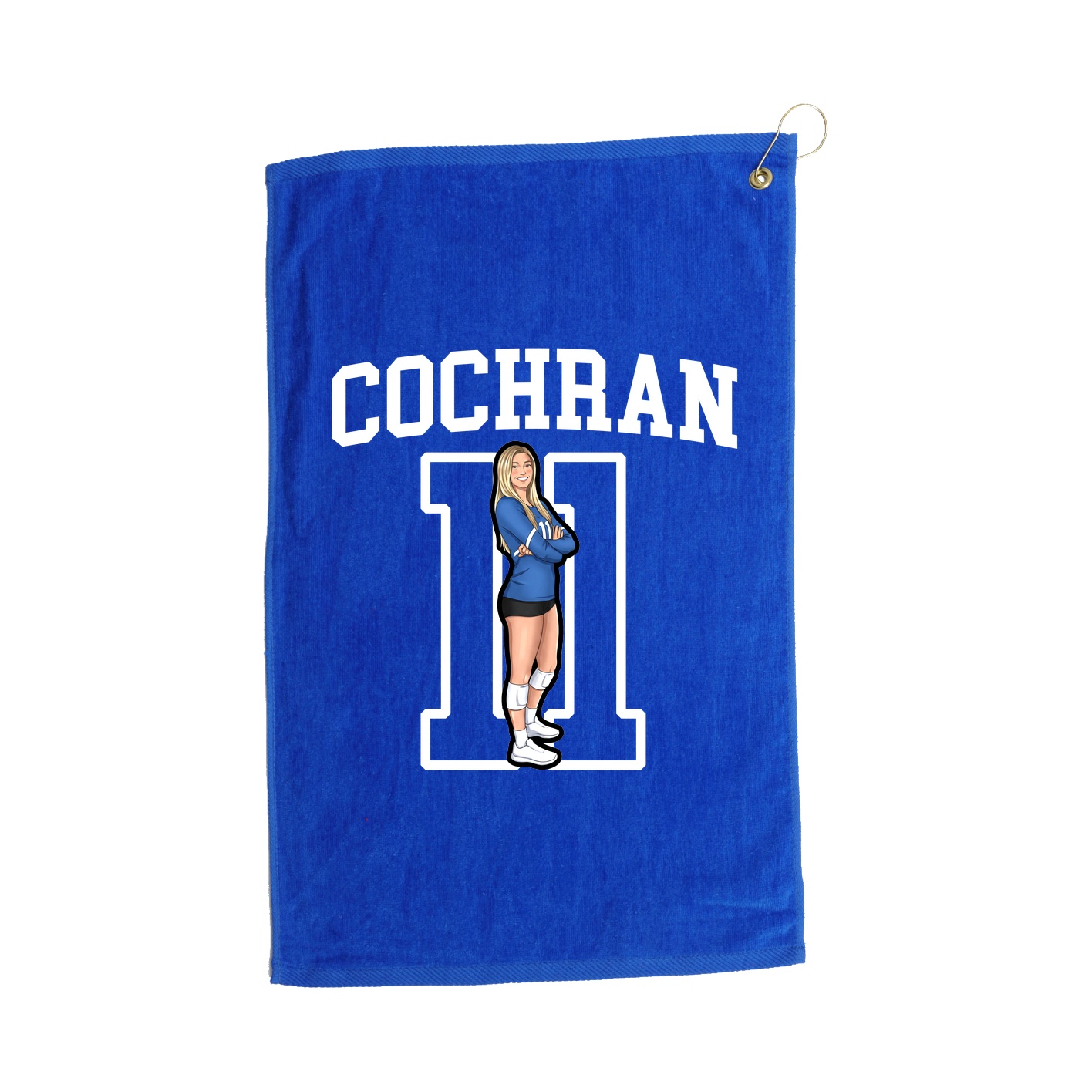 Golf Towel — Shirsey in Royal