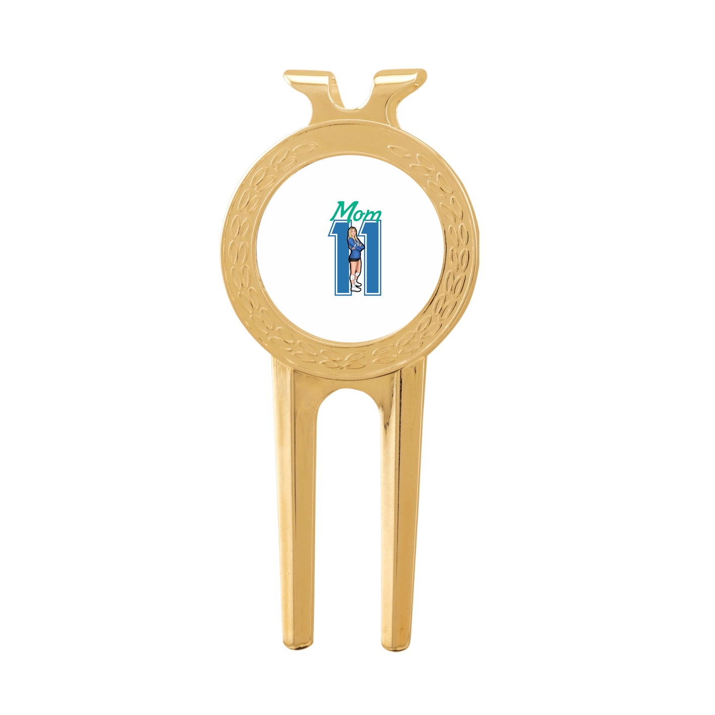 Divot Tool with Ball Marker — Mothers Day Shirsey in Classic