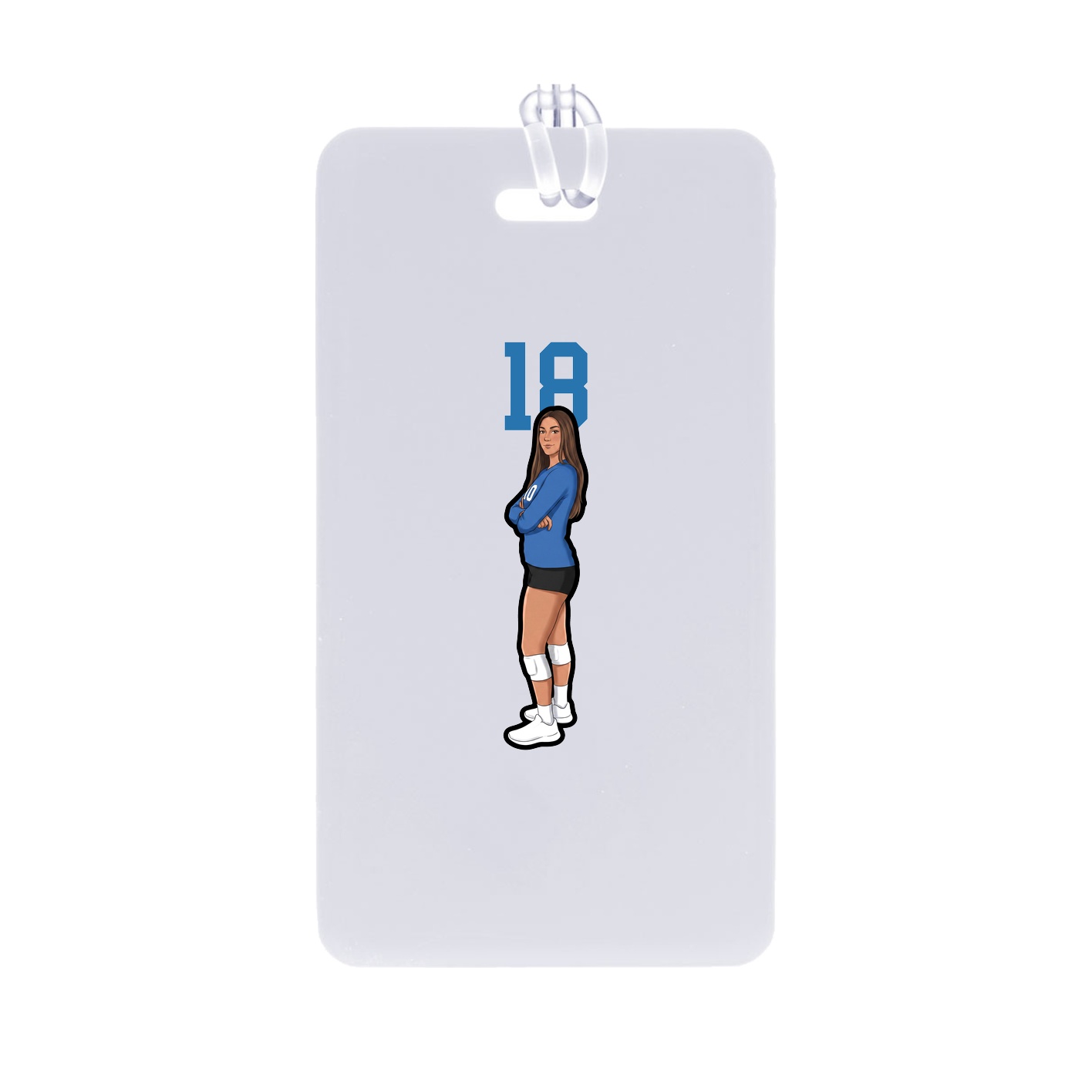 Bag Tag — Number Top in Classic