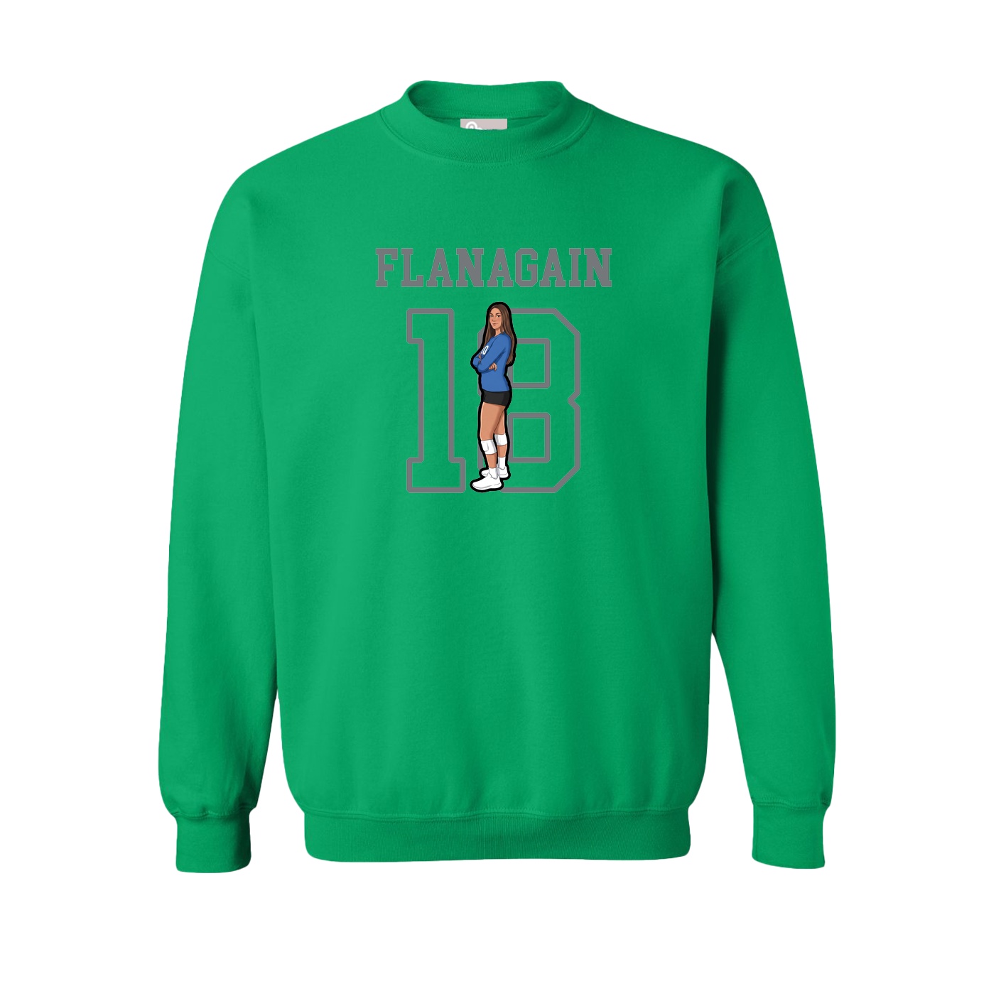 Fleece Crew — Shirsey in Green