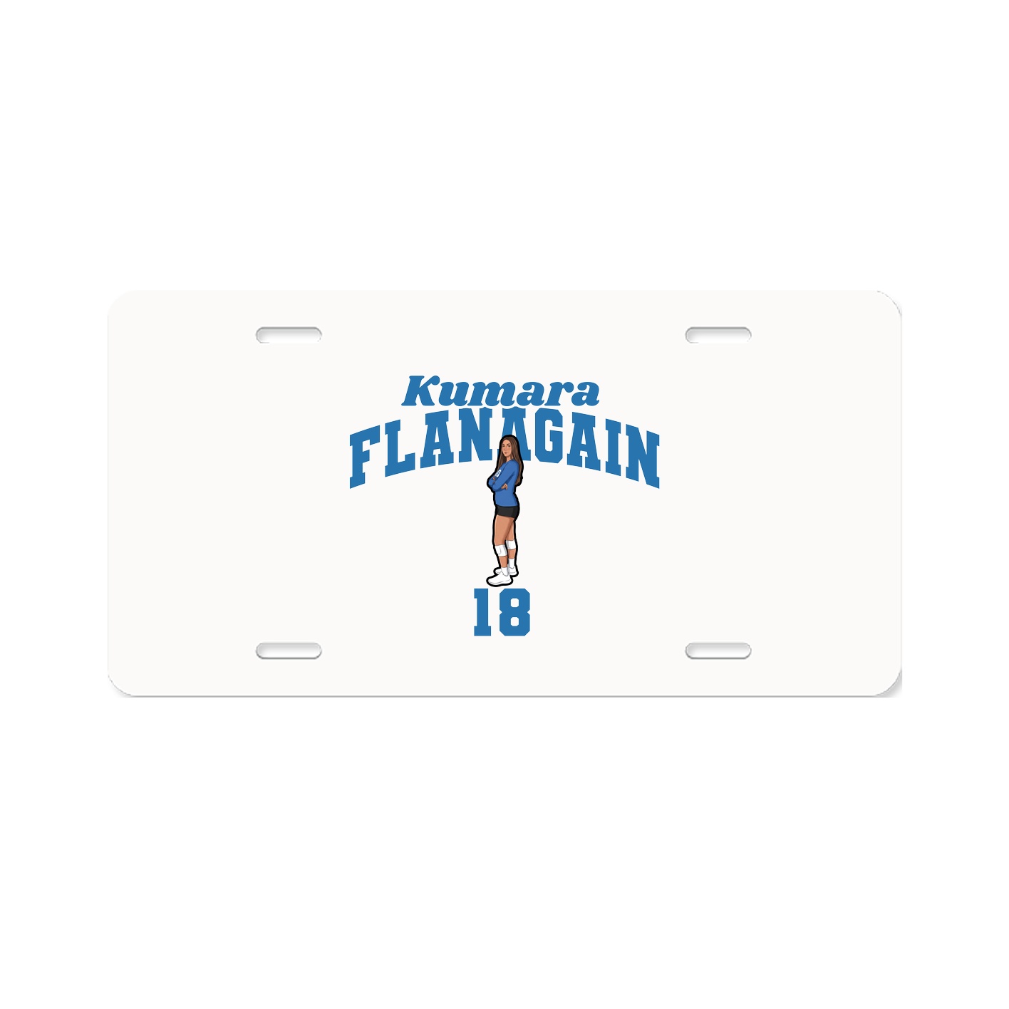 License Plate — Signature Arch in Classic