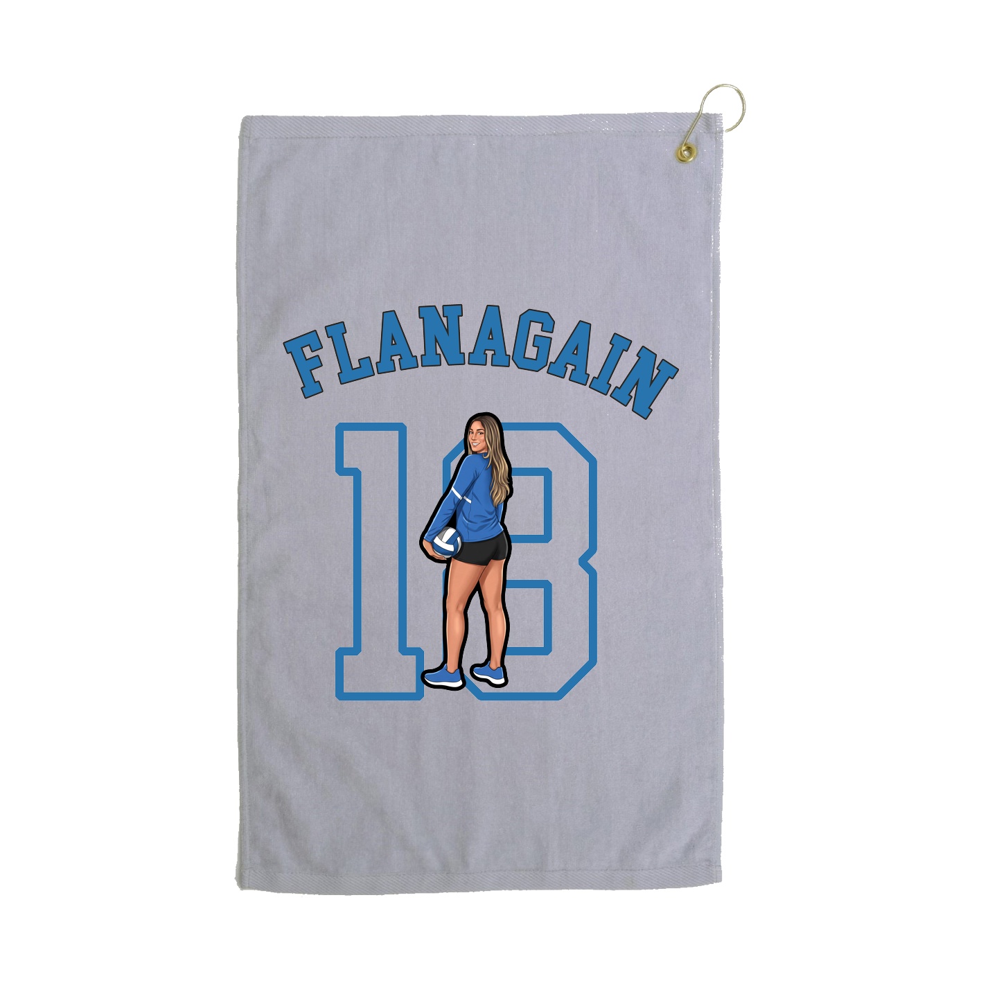 Golf Towel — Shirsey Arch in Grey