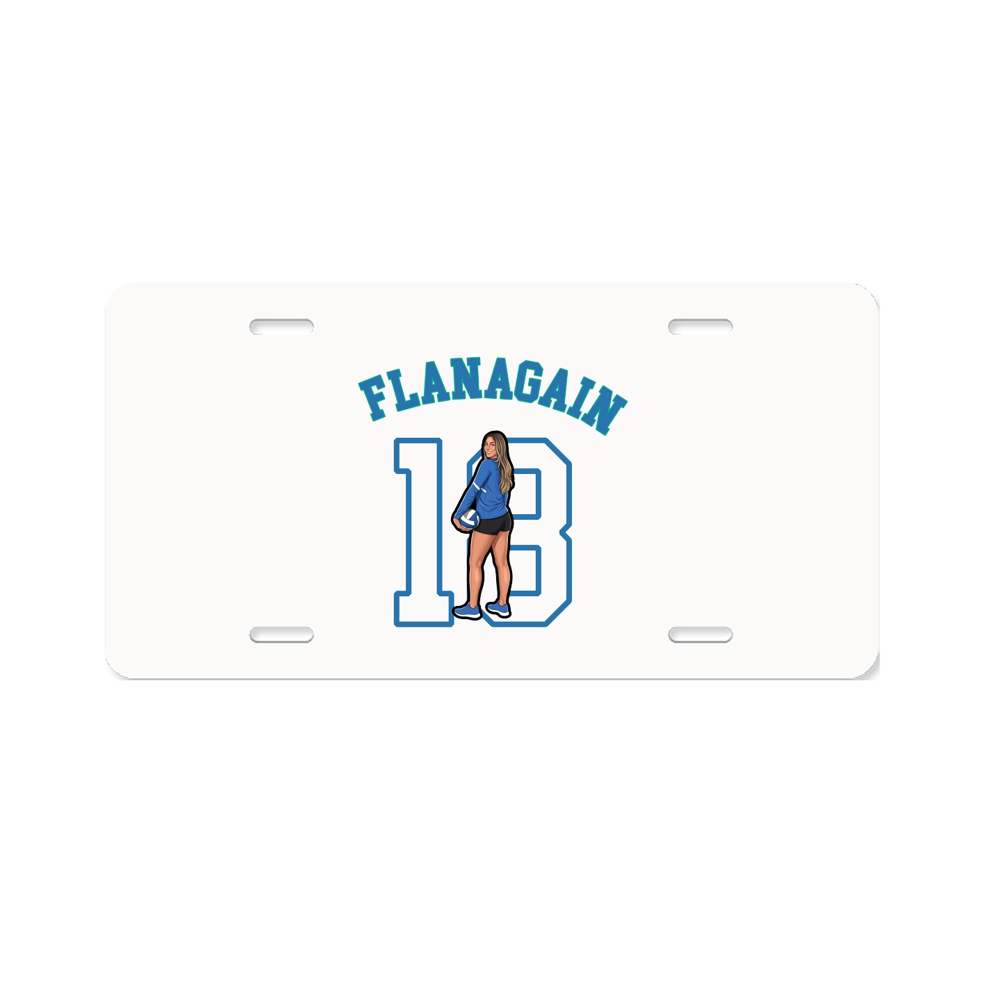 License Plate — Shirsey Arch in Classic