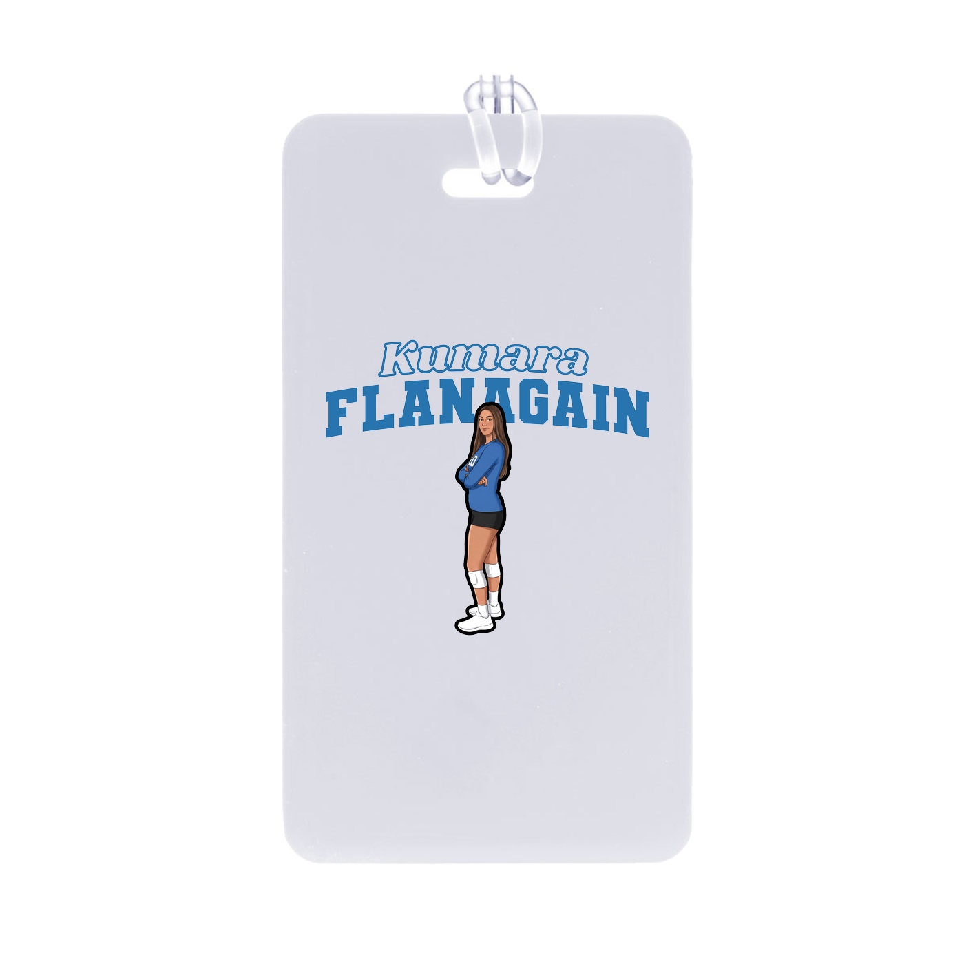 Bag Tag — Name Arch in Classic