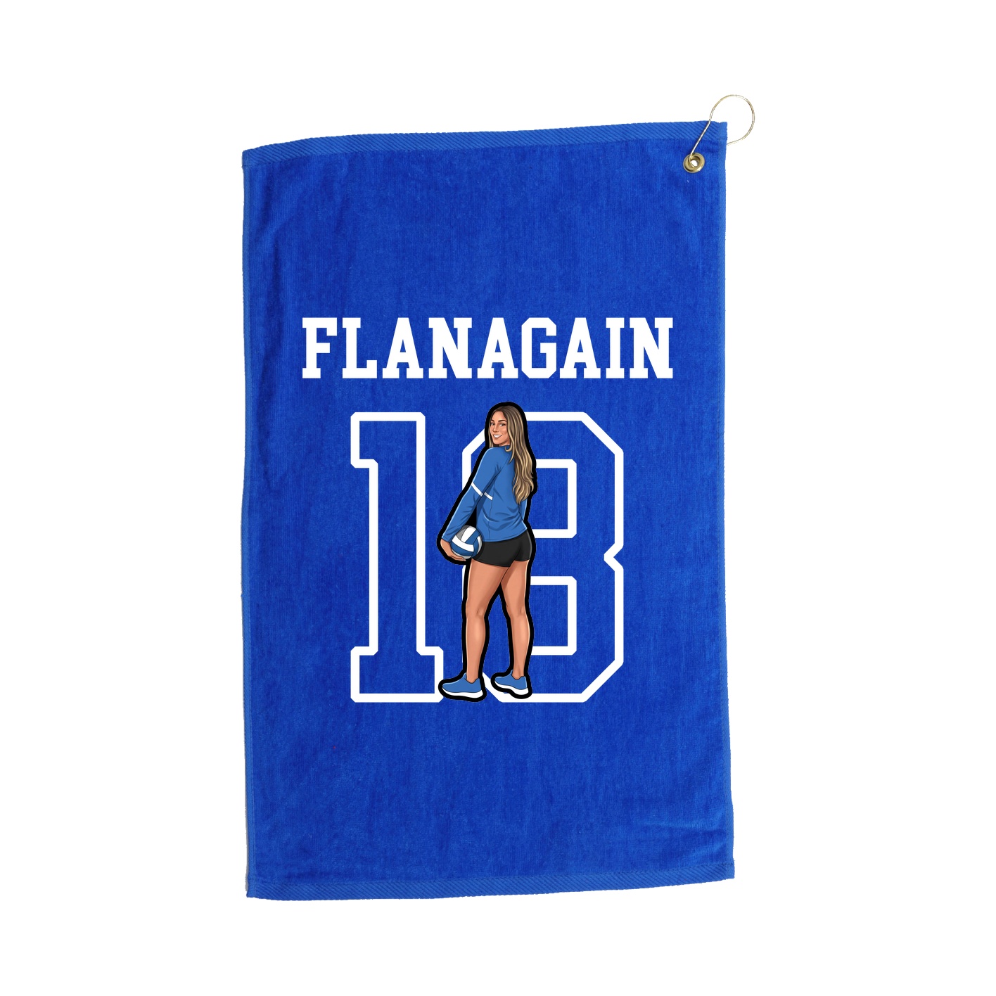 Golf Towel — Shirsey in Royal