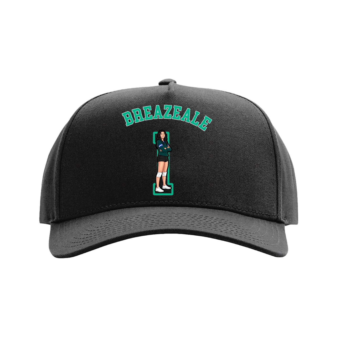 Full Fabric Five-Panel Champ Cap