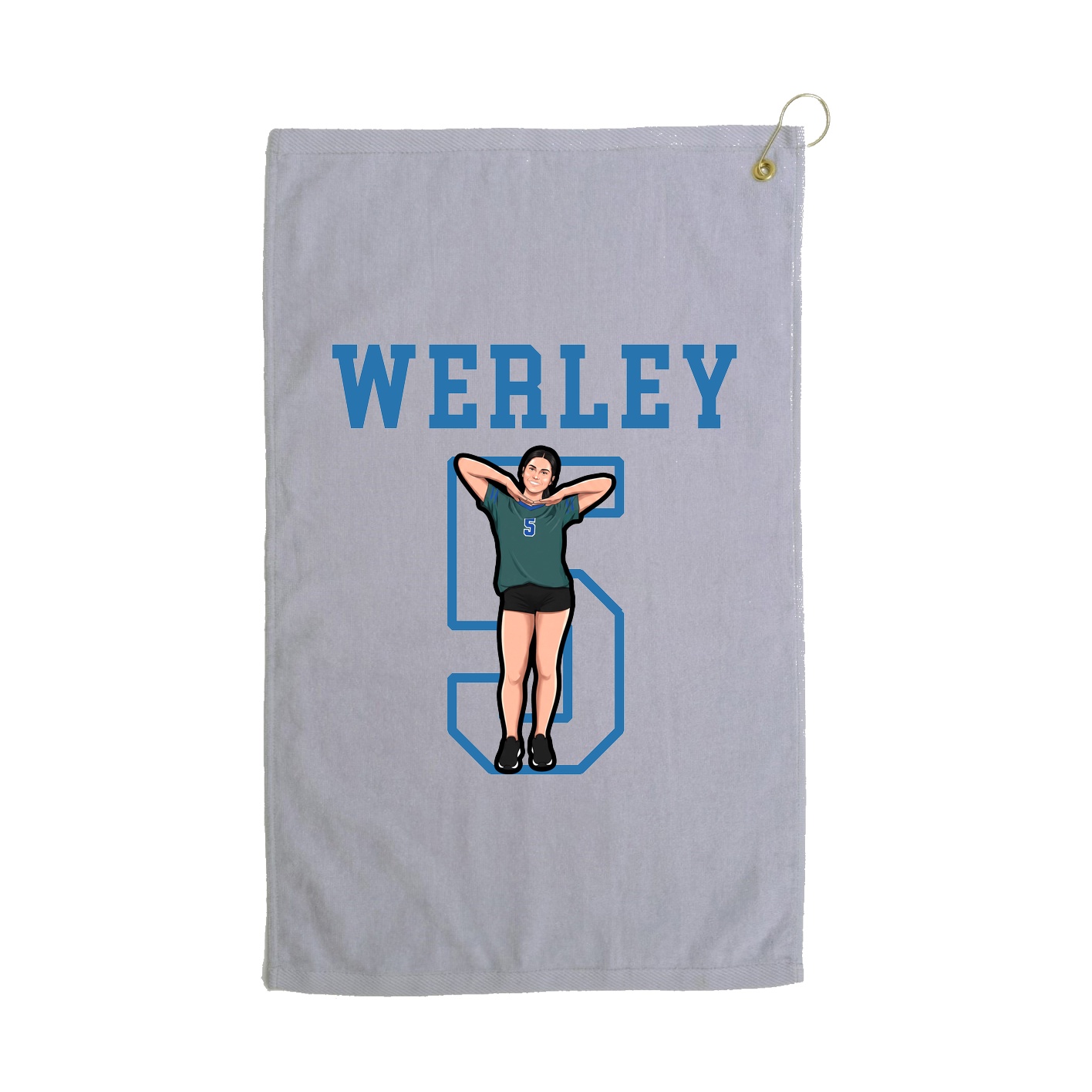 Golf Towel — Shirsey in Grey