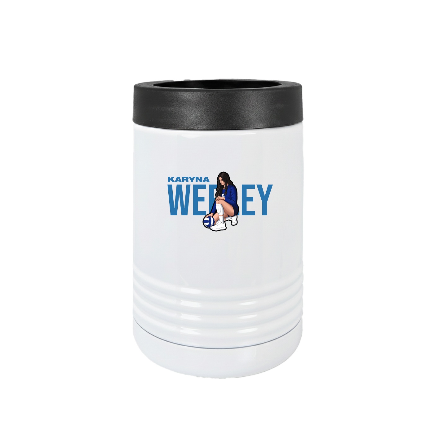 Beverage Holder — Player Name in White