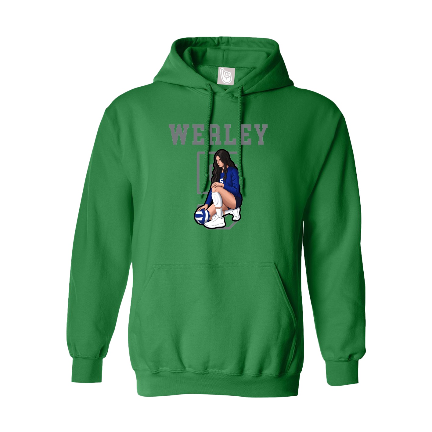Hoodie — Shirsey in Green