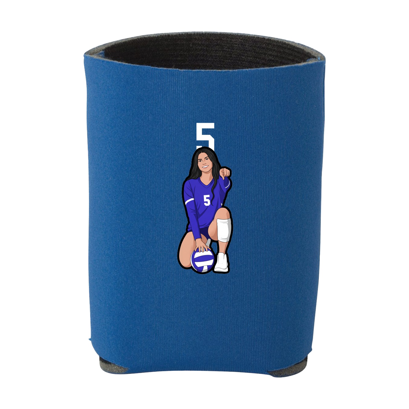 Can Holder — Number Top in Royal