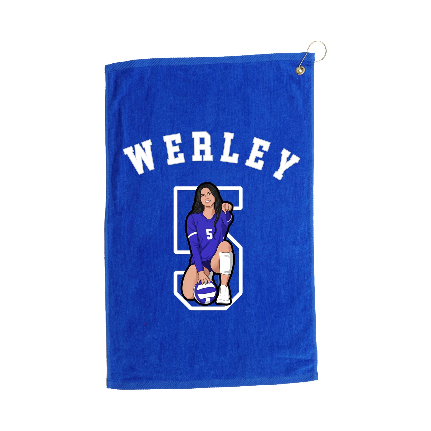 Golf Towel — Shirsey Arch in Royal
