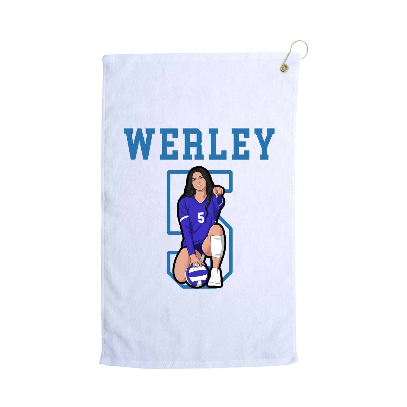 Golf Towel — Shirsey in White