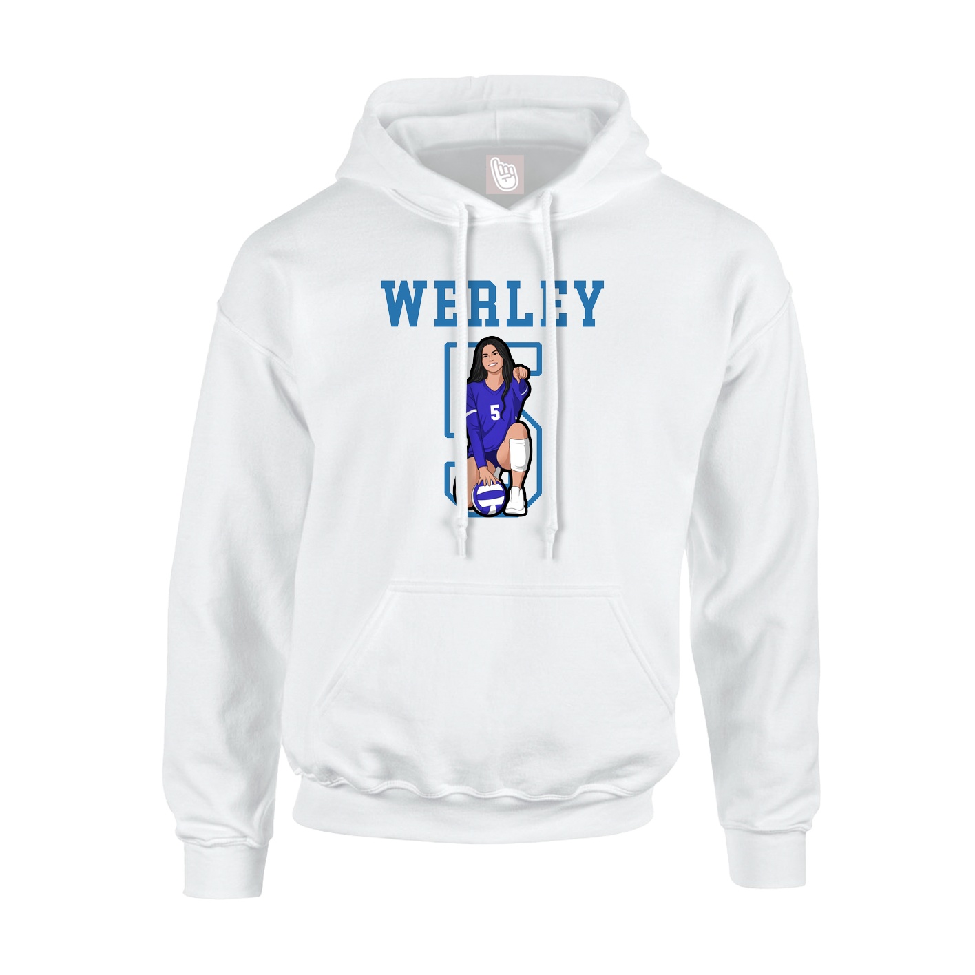 Youth Hoodie — Shirsey in White
