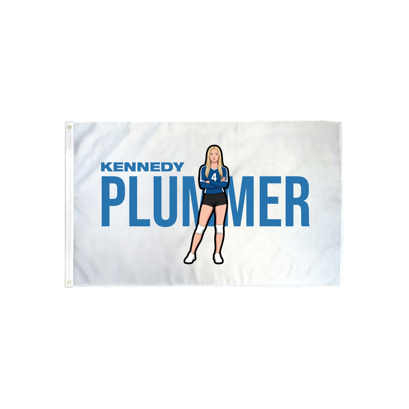 3x5 Flag — Player Name in Classic